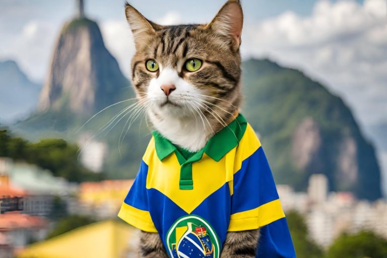 História dos gatos no Brasil
